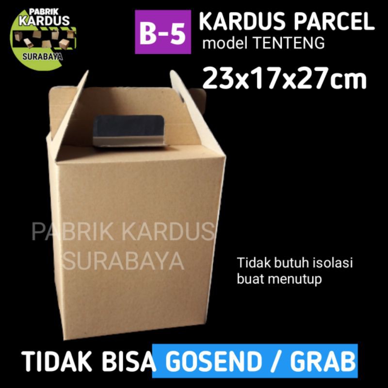 

KARDUS PARCEL TENTENG KOTAK BOX OLEH-OLEH PACKING DOS DUS CORRUGATED