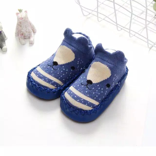 Sepatu bayi prewalker kaos kaki anak import