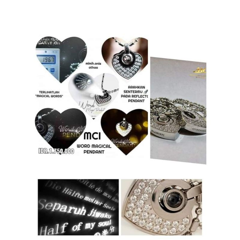 wmp word magic pendant ori MCi