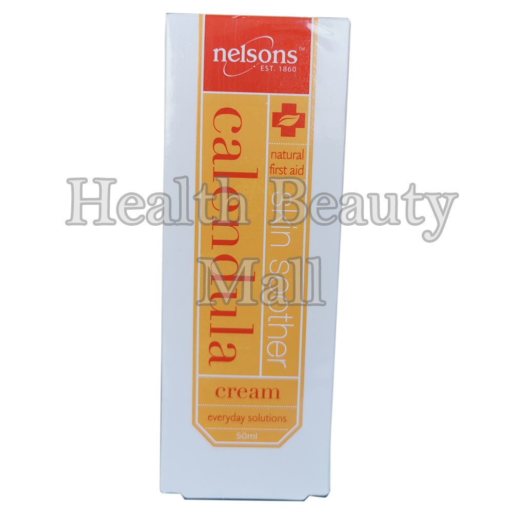 Nelsons Calendula Cream Skin Soother 50 ml - Nelson Krim - Salep Kulit Pecah Rusak Kering