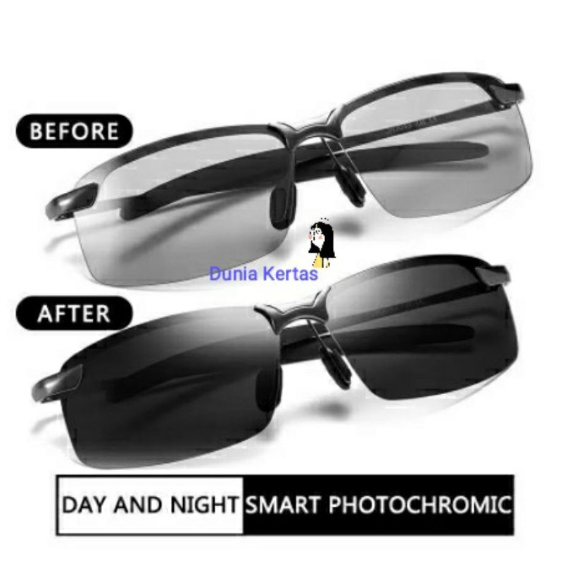 kacamata Photocromic polarized