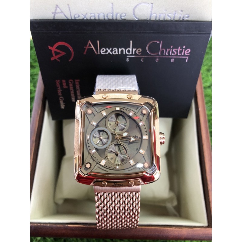 alexandre christie 3030bf rosegold wanita