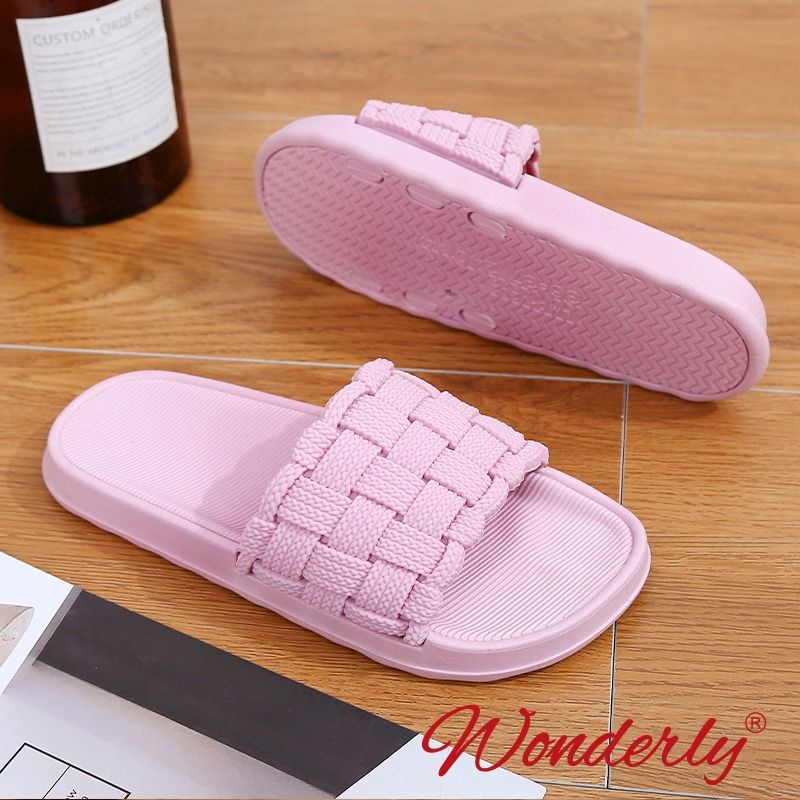 V202-A42 [WONDERLY] Sandal Jelly Wanita Wonderly / Sendal Selop Karet Wanita / Sandal Slides Wanita / Sandal Rajut Wanita / Sendal Slides / Sandal Rumah Karet / Sandal Santai