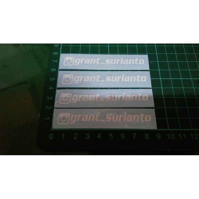 

Custom Cutting Sticker ID Instagram Limited