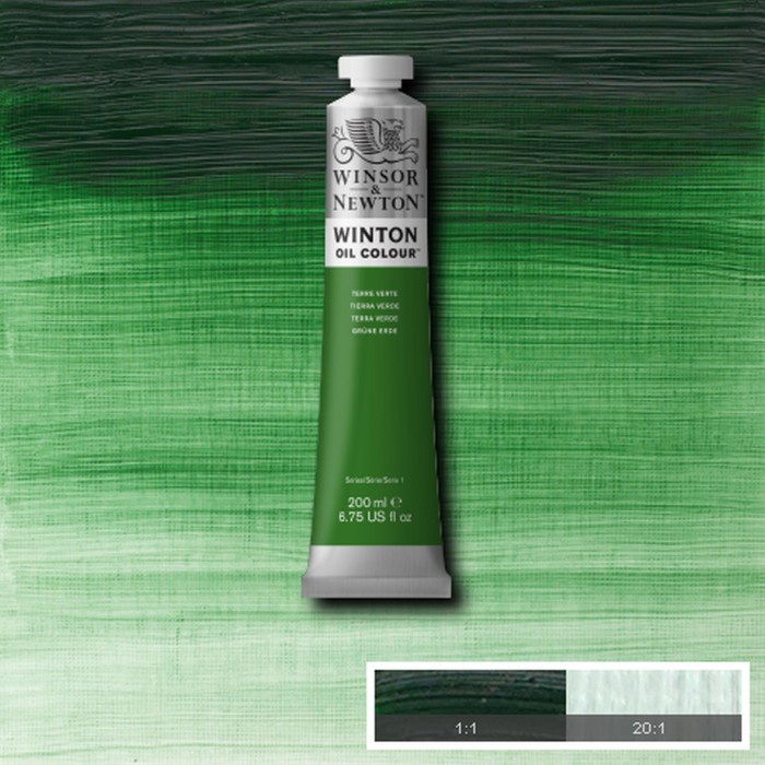 

Cat Minyak Winsor & Newton Winton 200ml Oil Color Paint - 02/03 - TERRE VERTE