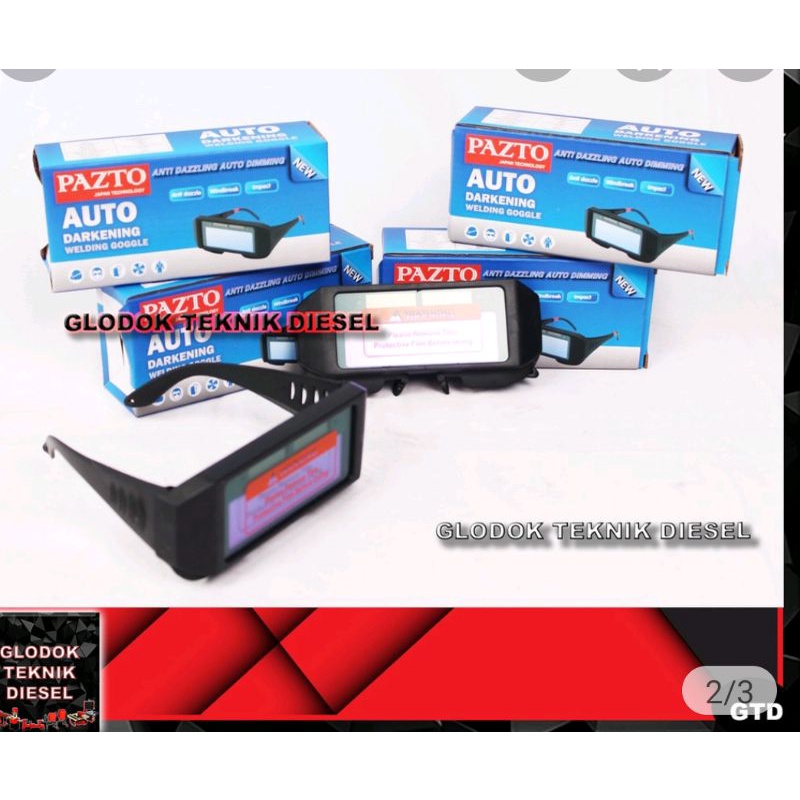 KACAMATA LAS OTOMATIS KACA MATA LAS AUTO DARK DARKNESS KACA MATA AUTO