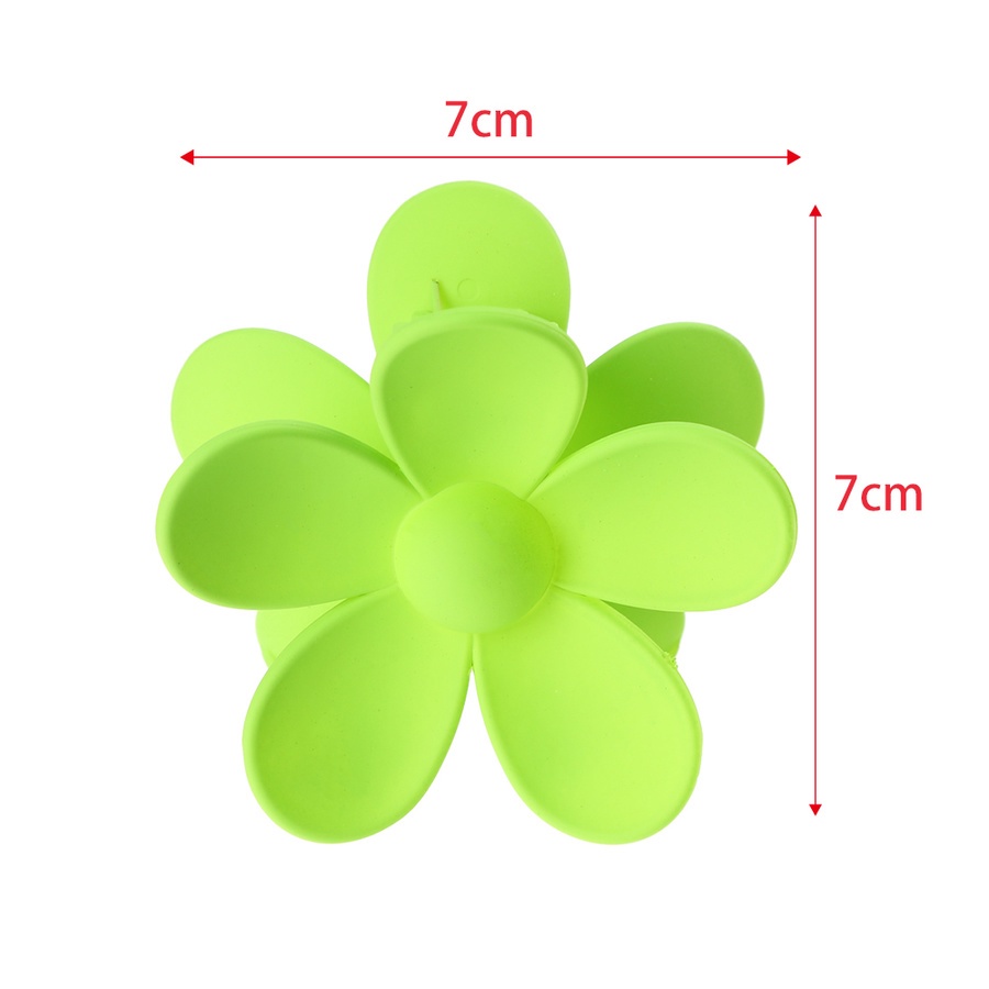 Korean Flower Plastic Hair Claws Acrylic Hair Clip Ponytail Holder Hairdressing Tool Woman Hair Accessories