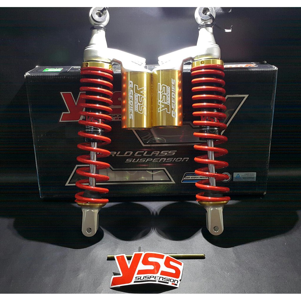 SKOK SHOCK SHOCKBREAKER YSS MATIC G-SERIES PCX 150 N RED GOLD