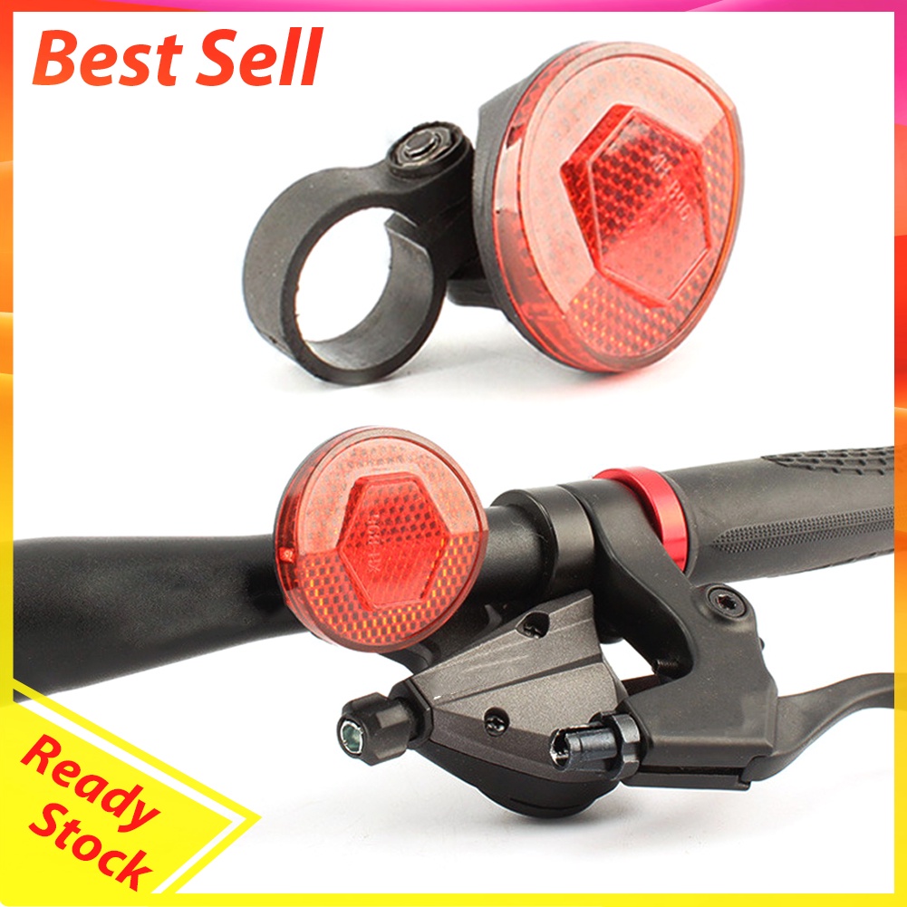 Mountain Bike Handlebar Reflector Bicycle Front Rear Warning Riding Light