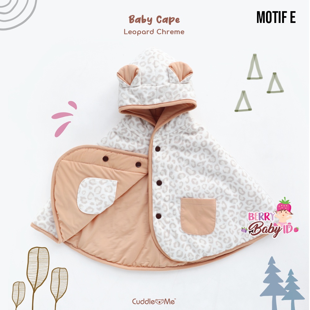 Cuddle Me Baby Cape Jaket Bayi Anak CuddleMe 0-3 Tahun Bolak Balik Baju Hoodie Grosir (1) Berry Mart