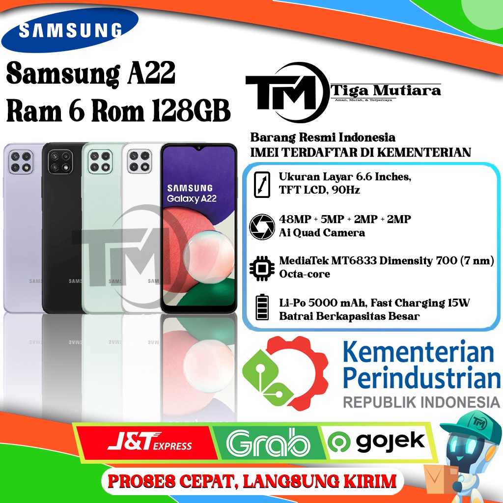 Samsung A22 | A22 5G Ram 6 Rom 128GB
