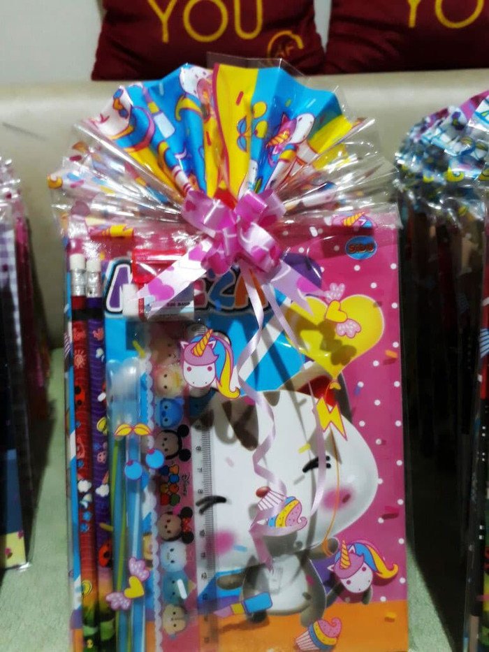 

Paket Alat Tulis Sekolah, Set Alat Tulis, Alat Tulis Anak (BiruPink)
