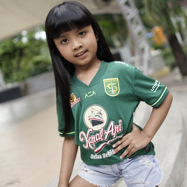 Jersey Persebaya Kids Home Replika 2022