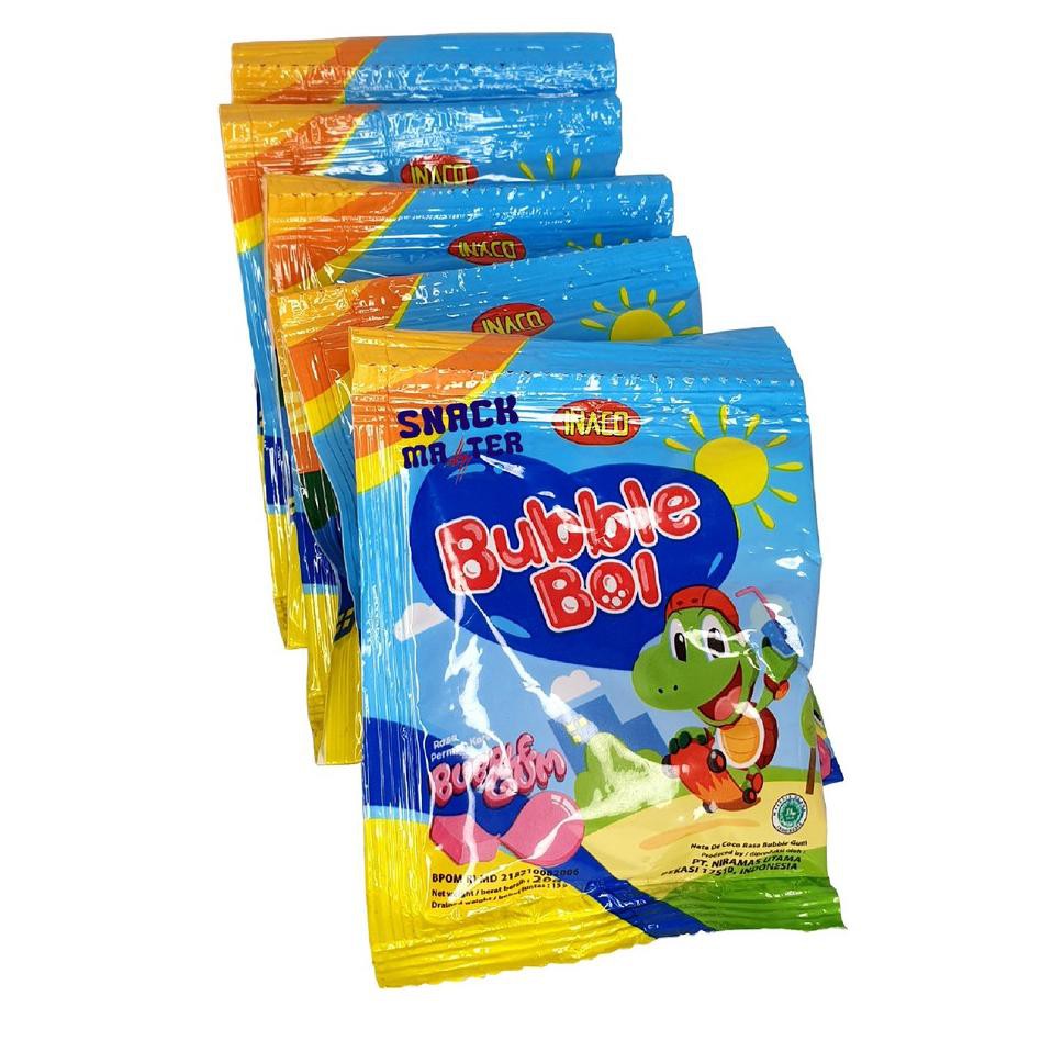 

(AIE72 ➻) Inaco Bubble Boi - Netto 10 bks x 40 gram ✠ Grosir