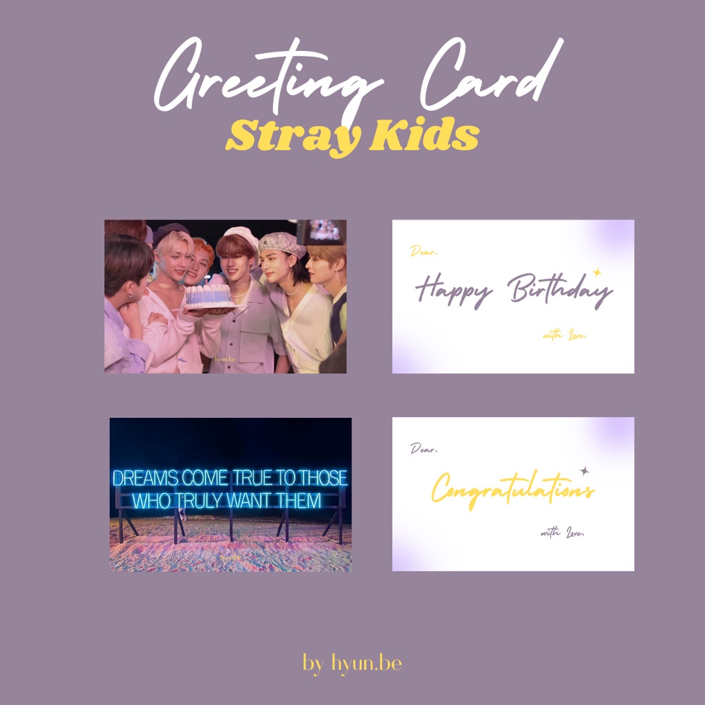 

Greeting Card | Stray Kids