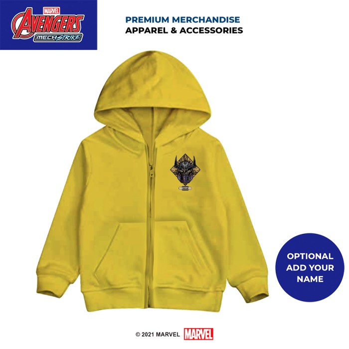 Marvel Mech Strike Hoodie Zipper Kids / Jaket Anak MMS98