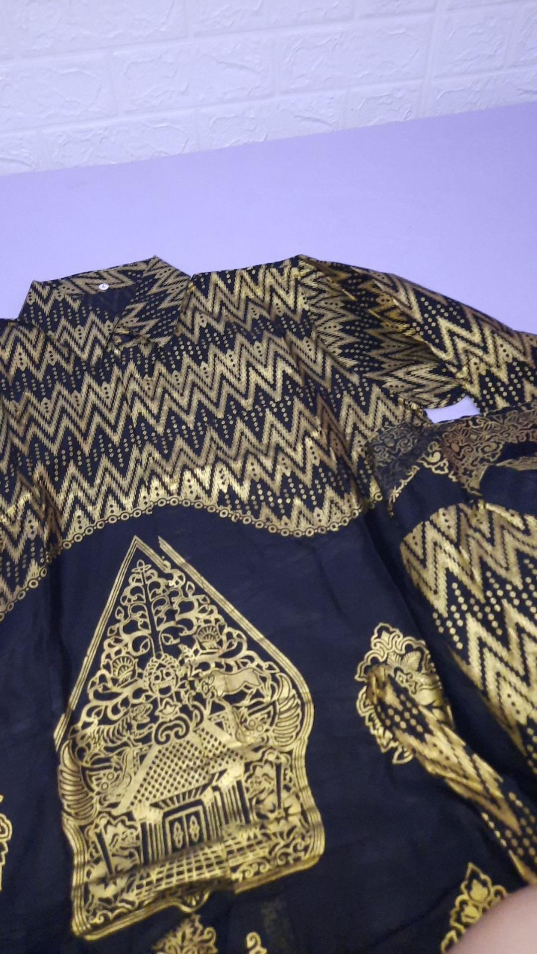 Bisa Pisah Batik Couple Keluarga Sania Ruffle Ori Ndoro Jowi Termurah Wayang Prodo