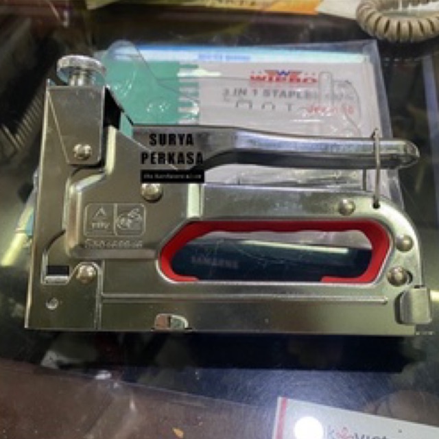 

Gun Tacker / Stapler Gun 3 in 1 (bisa 3 jenis stapler) WIPRO WP-110