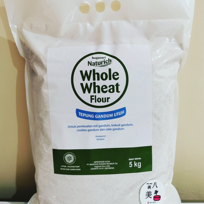 

D02D1 Whole Wheat Flour Bogasari Gandum 1Kg Da01D100