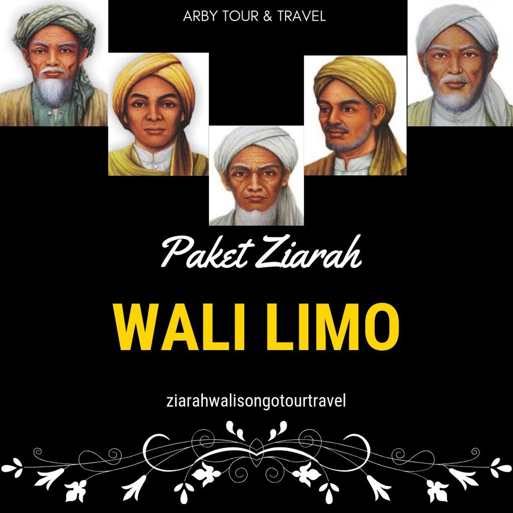 Jual Paket Ziarah Wali Limo / Wali Lima / Wali 5 | Shopee Indonesia