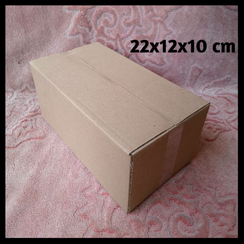 

KARDUS/KARTON/BOX PACKING UKURAN 22x12x10 cm