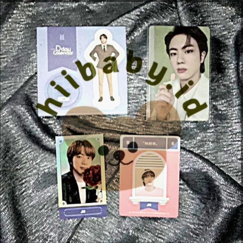 (READY) SHARING PHOTOCARD BTS FESTA D-DAY CALENDER 2021 JIN