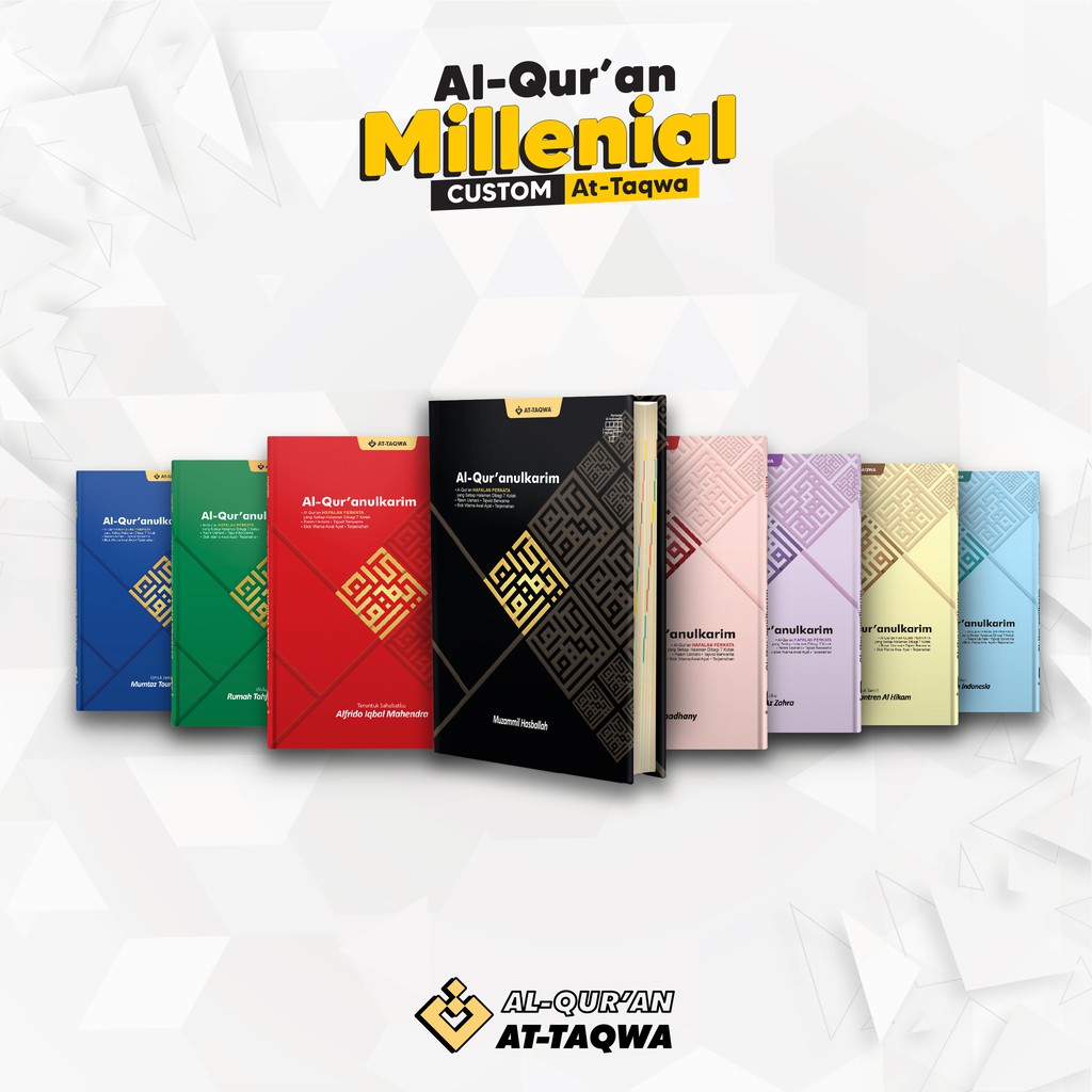 Al-Qur'an Millenial Custom At-Taqwa I custom nama gratis