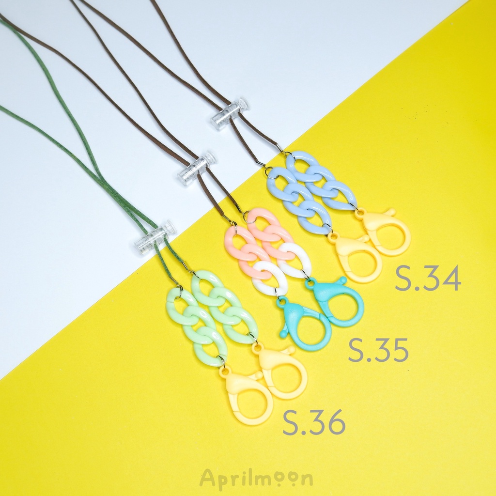 Strap Masker 2IN1 / Kalung Masker / Konektor Lucu