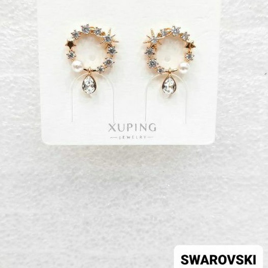 ANTING SWAROVSKI Y515  MEWAH ZIRCONIA GOLD