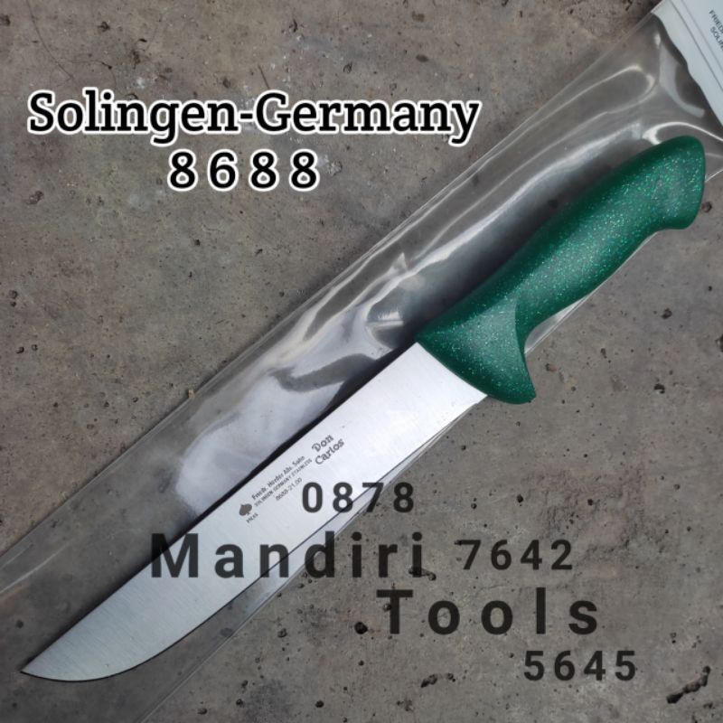 Mandiri-Pisau Don Carlos 10" Cap garpu 8688 Solingen Germany