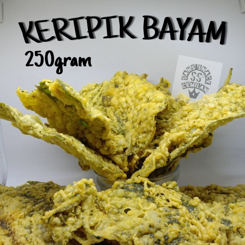 

Keripik Bayam / Kripik Bayem