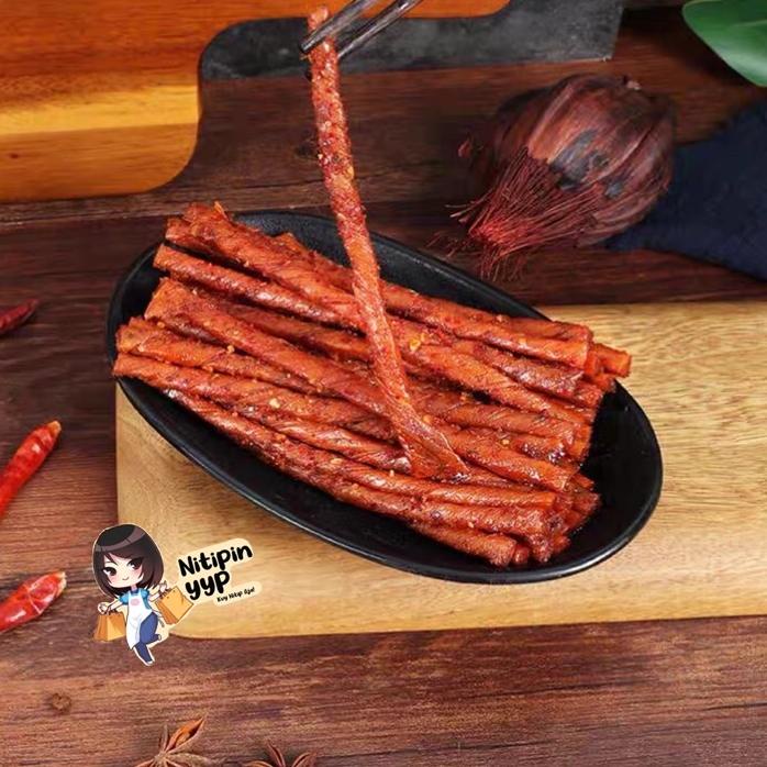 

SHOPEE MALL/BISA COD/〖5.5 COD〗/【SHOPEE MALL】/〖✅Star〗 Tofu Gluten LaTiao WULAMA Vege - SoyBean Kulit Tahu LATIAO Wu La Ma Rasa Pedas Tendon - Spicy Vegetarian Snack China ⚡COD⚡