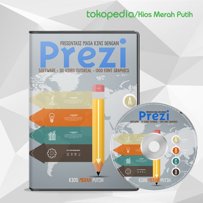 PREMIUM Prezi 6 | Presentasi Masa Kini Bonus Video Tutorial & 1300 Fon / KMP PALING MURAH