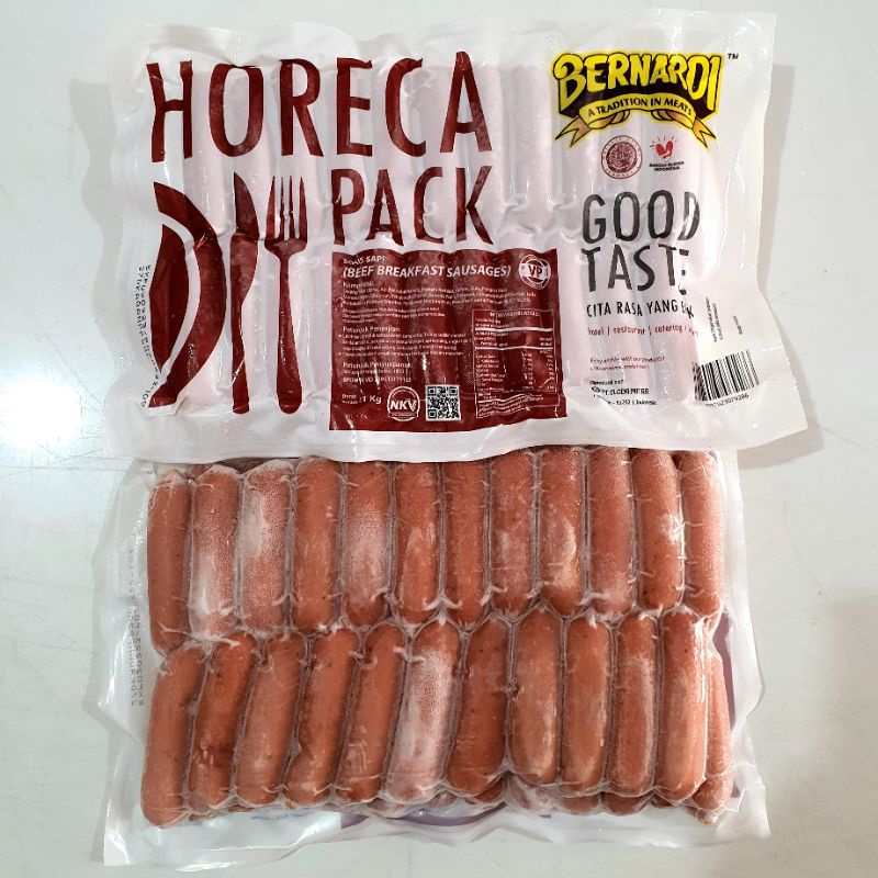 Bernardi Sosis Sapi Beef Breakfast Sausage 1kg