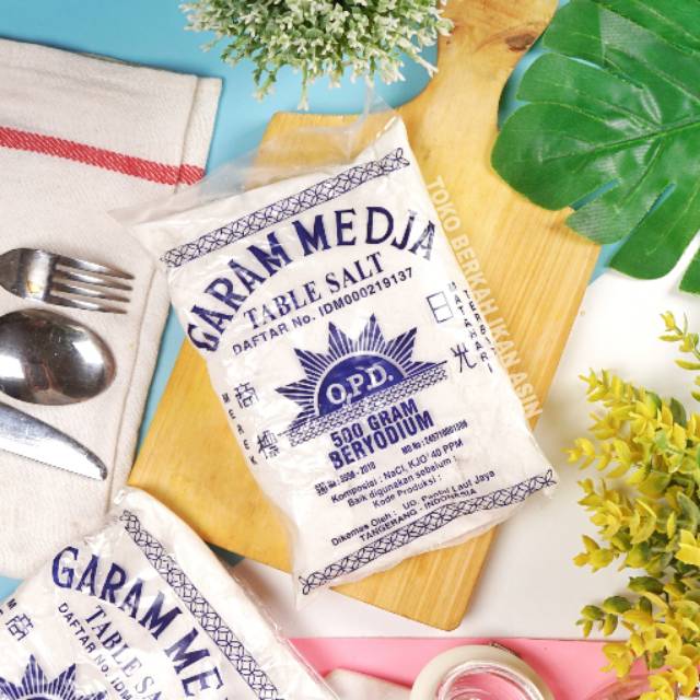 

Garam Medja 500gr / Table Salt Garam Meja