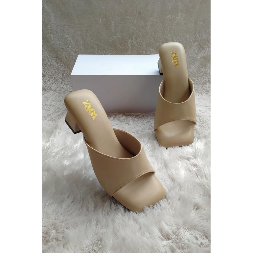 SANDAL WANITA HEELS ZARRA TERBARU BY KOMERASHOP