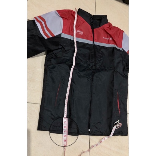 Jaket motor Honda bahan parasit original AHM