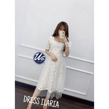 Dress Berukat Wanita Remaja Pesta Natal Trendy Terbaru 2021 Dress Kondangan Party Natal Imlek Kekini