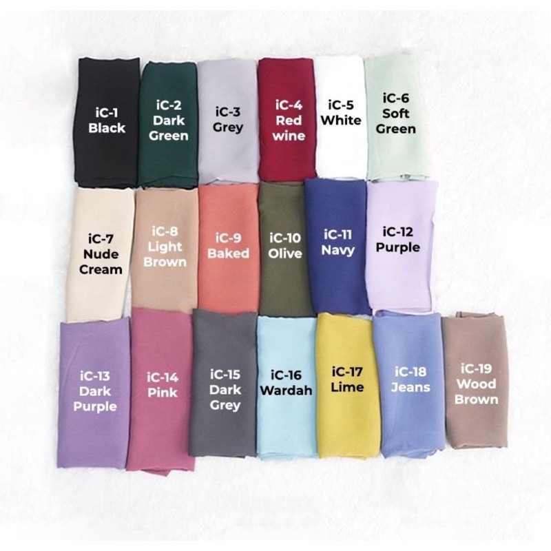 PASHMINA CRINKLE MATTE NON SILK AYANA MOON Matte chiffon textured pashmina non silk casual korea-6