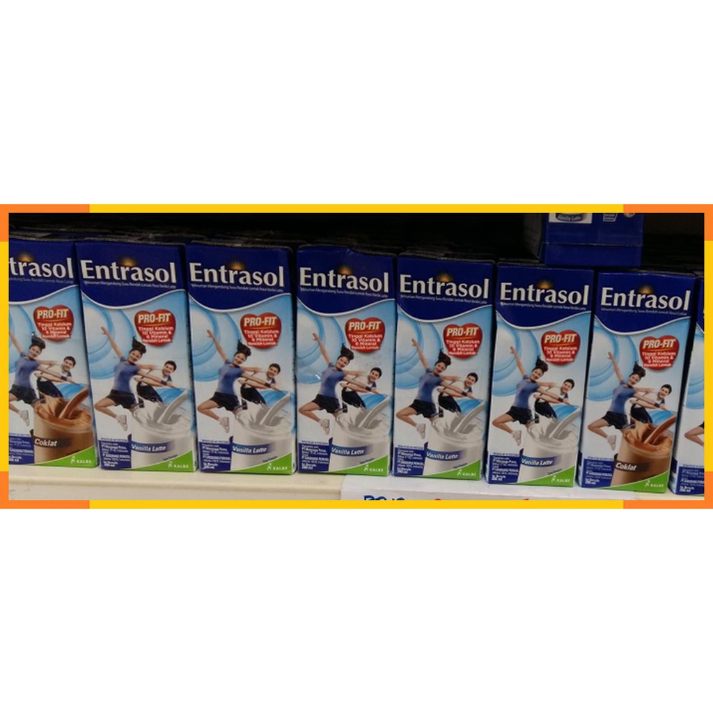 

Entrasol pro-fit | 200 ml | vanilla | coklat | high calcium | low fat