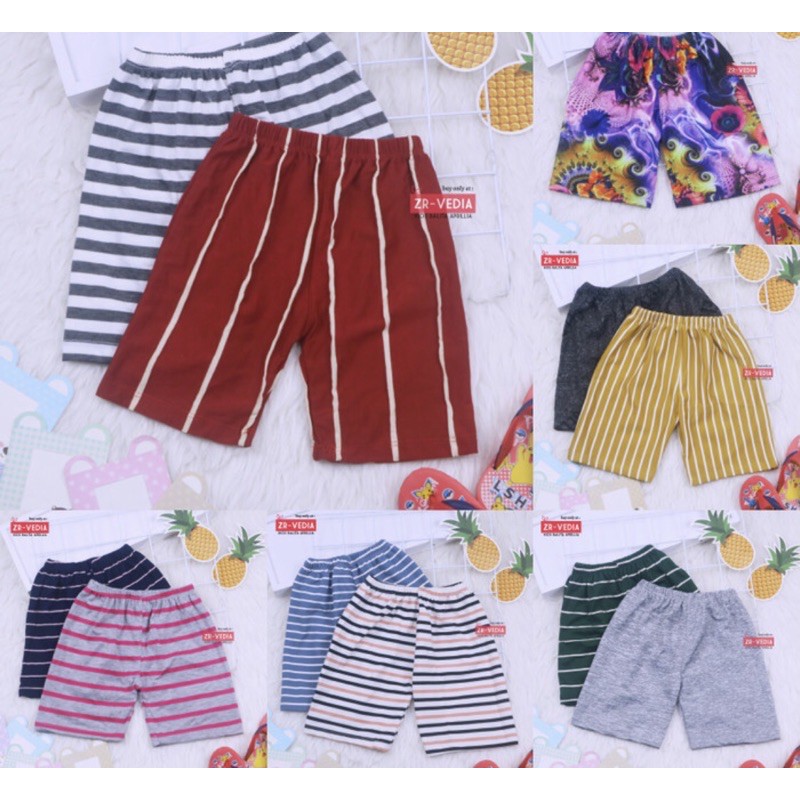 FREYA KIDS | Short anak perempuan Anak TK umur 3-6 Tahun Bahan KATUN ASLI