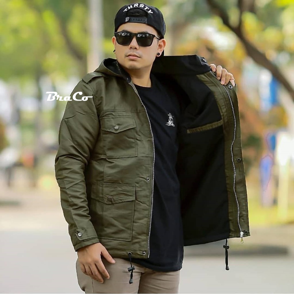 Jaket Parka Pria - Jaket Parasut Pria