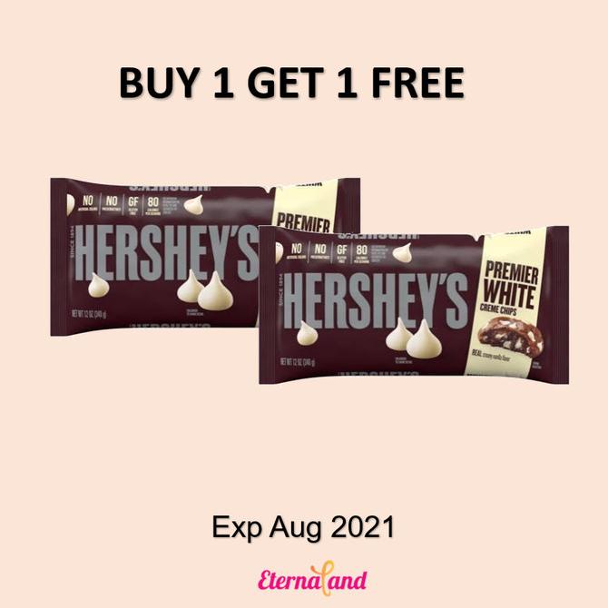 

Hershey'S Kitchen Premier White Chips - Baking Chip Cokelat Susu
