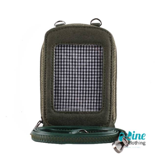 BRISTOL MULTIPURPOSE ARMY - ID Card Holder Wallts Wallet Unisex Dompet Kartu Hijau Name Tag Original