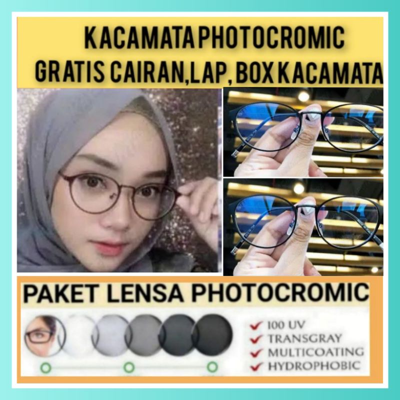 kacamata photocromic minus kacamata 9614