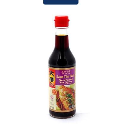 

[KODE PRODUK 169] Tai Hua Seafood Soy Sauce 305ml. TERBARU..!!