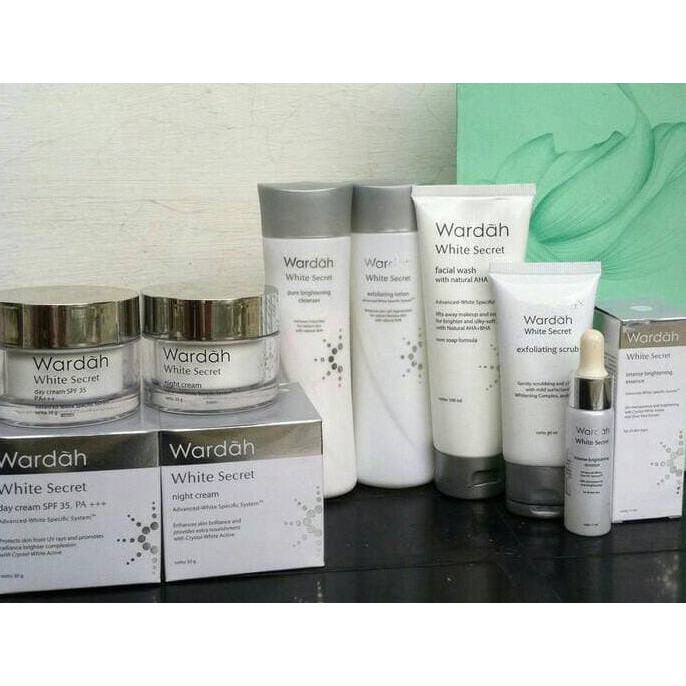Termurah!! Paket Wardah White Secret Series / Wardah Paket White Secret Series