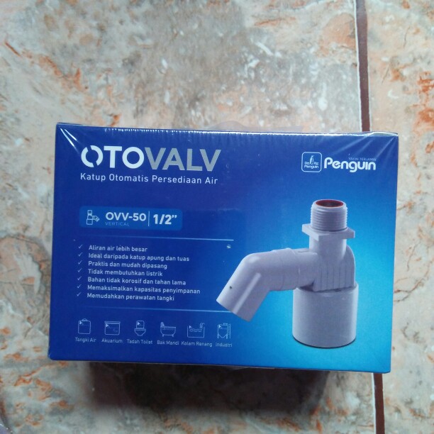 Pelampung Toren Otomatis Otovalv Penguin Vertikal Ukuran 1/2”
