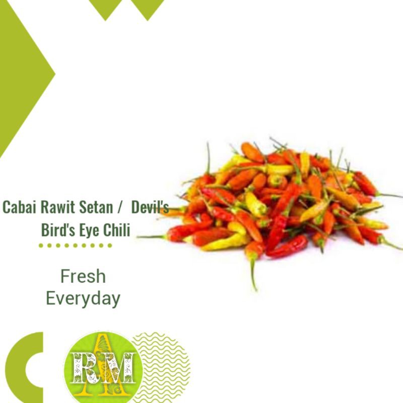 

Cabe Rawit Setan / Devil's Bird's Eye Chili 500g