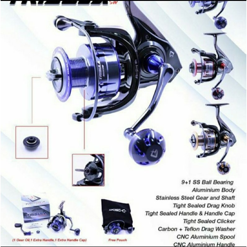 Reel Daido Trisula Spin 3000 SW